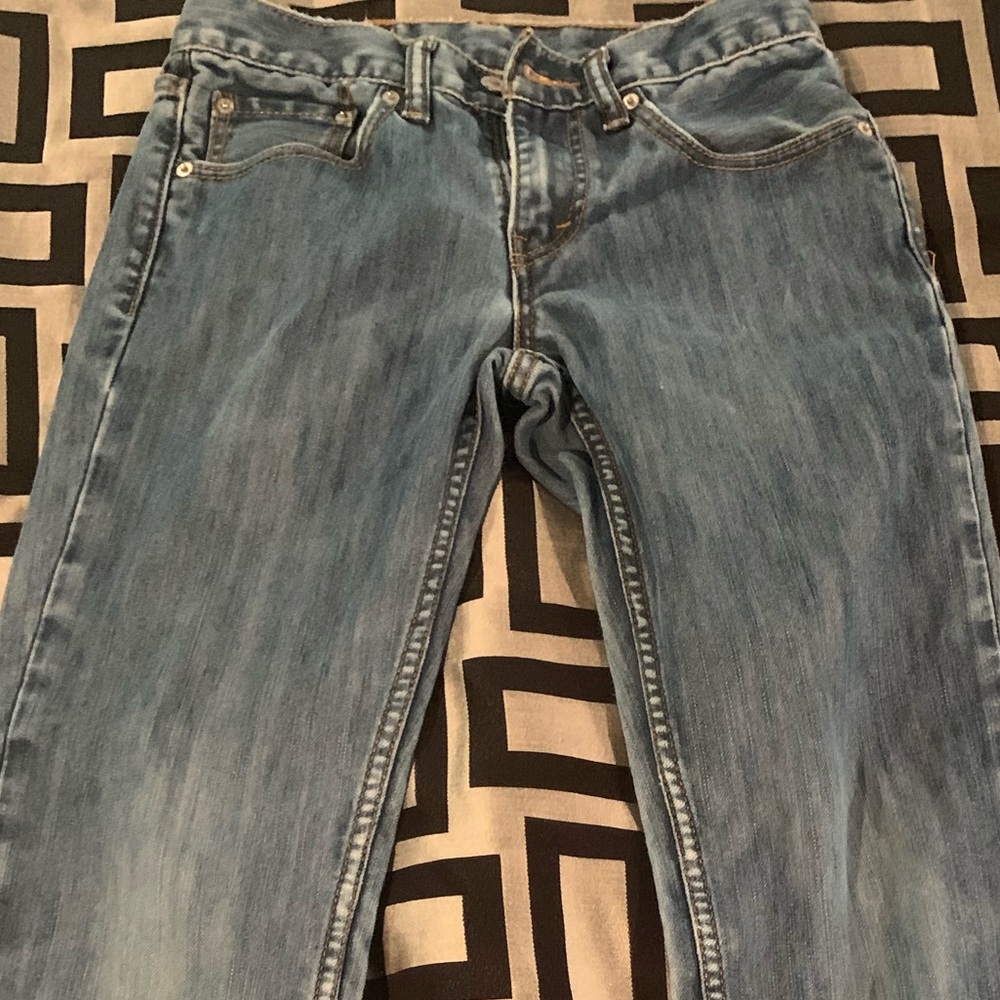 Boys blue jean pants 28x32
